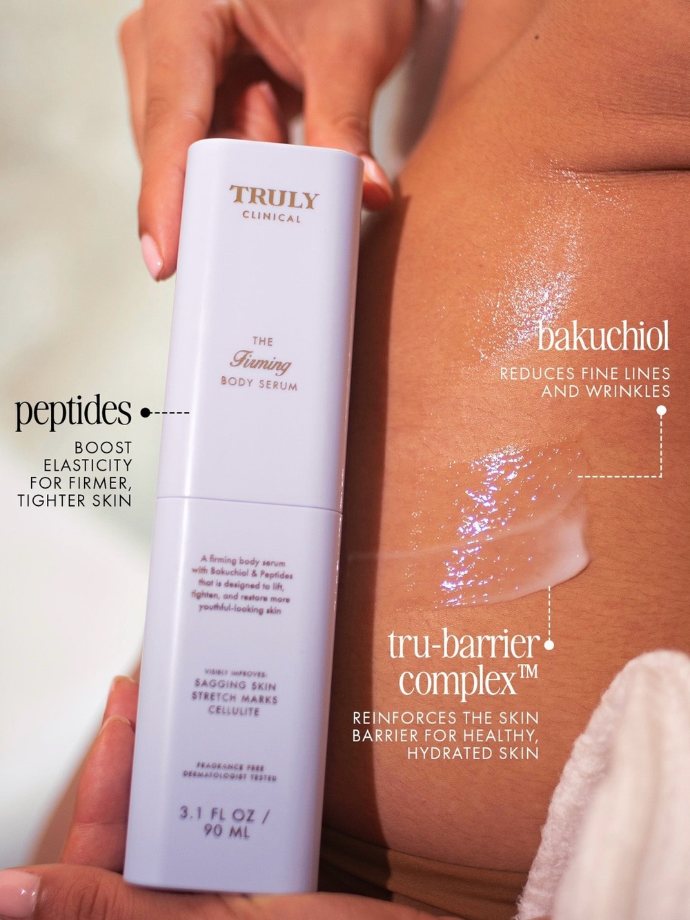 Truly Clinical The Firming Body Serum 3.1oz - Picture 4 of 7